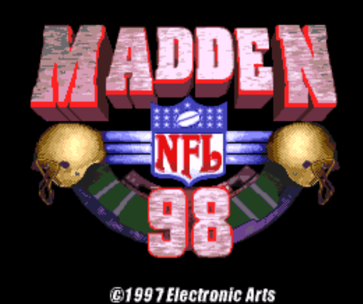 Madden NFL 98 Title Screen